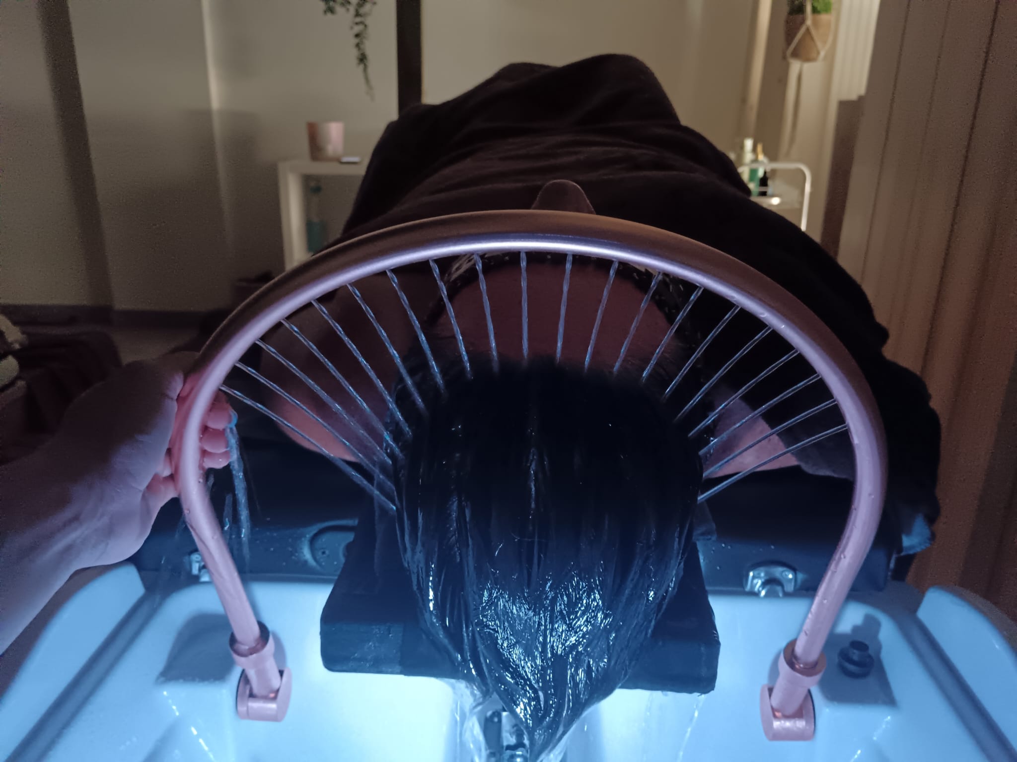 Masaje capilar en Masaje Vital El Ejido