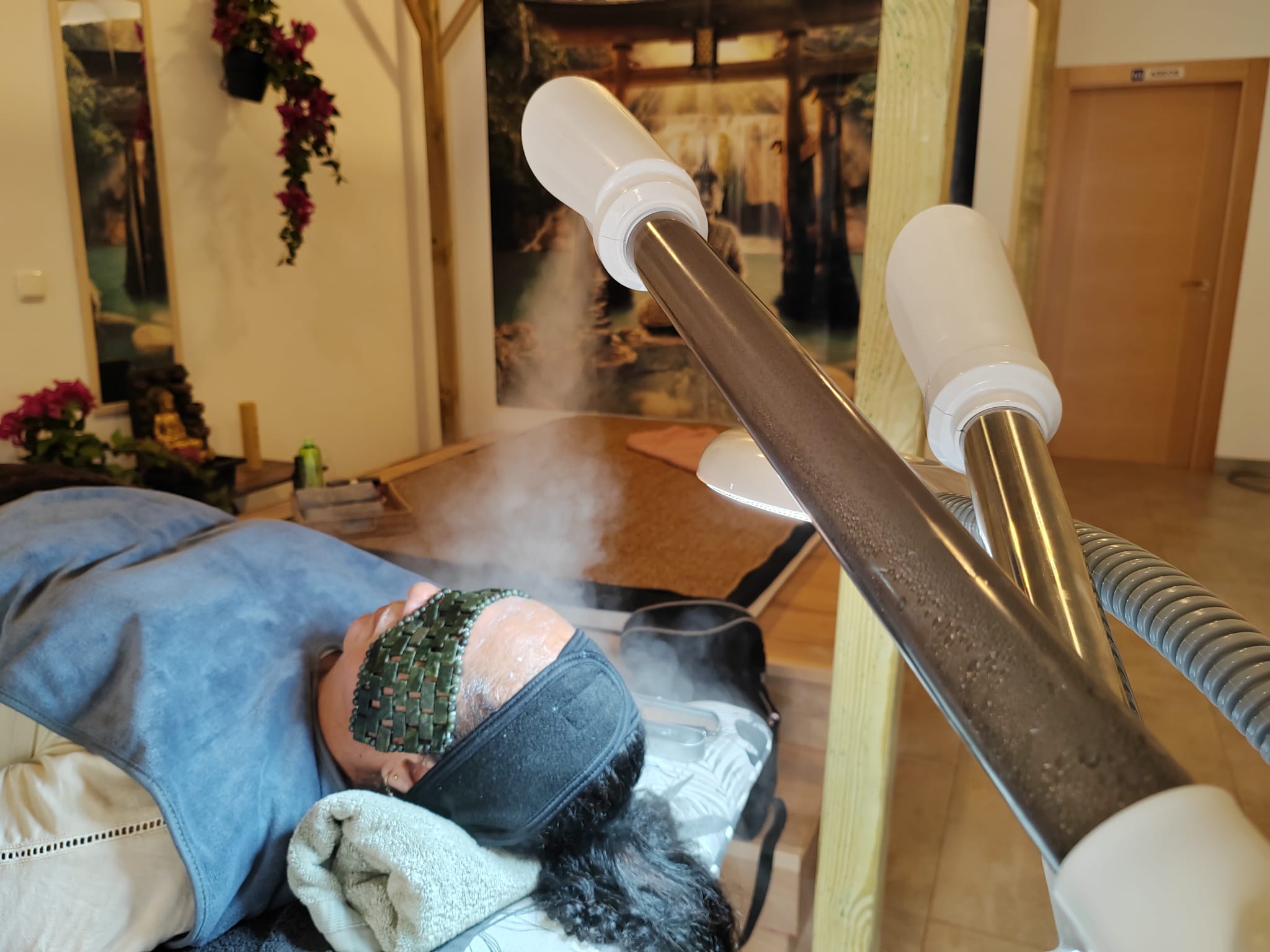 Masaje vaporizado en Masaje Vital El Ejido